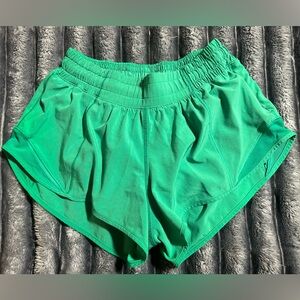 LuluLemon Green Athletic Running Shorts